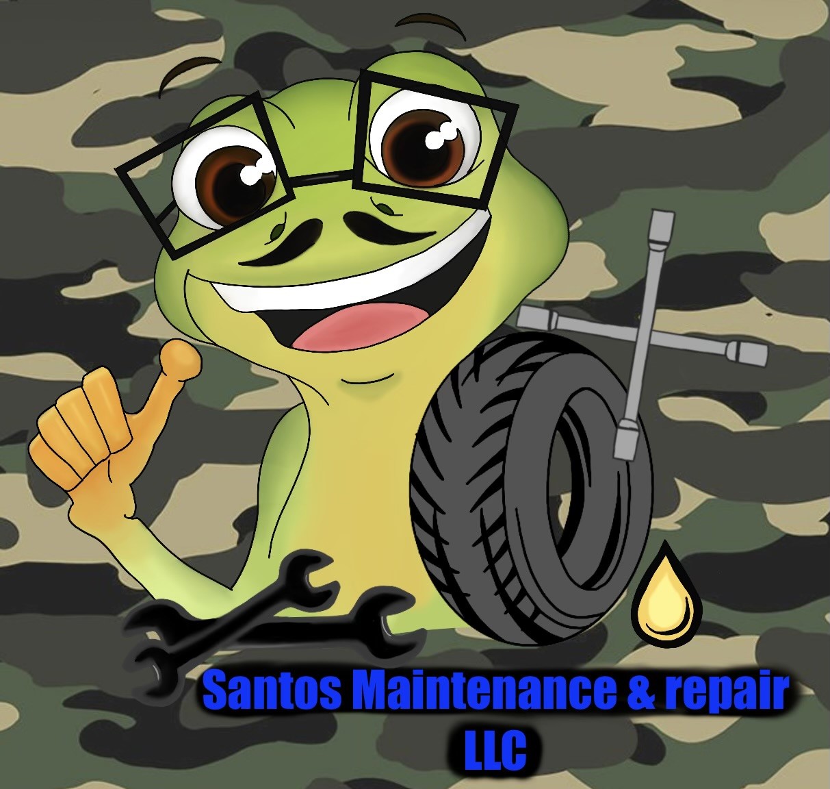 Santos Maintenance & Repair Logo